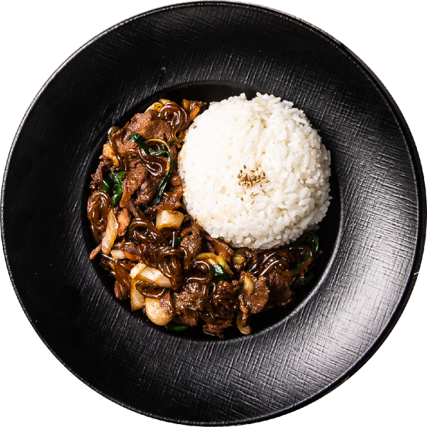 Bulgogi Japchae Rice
