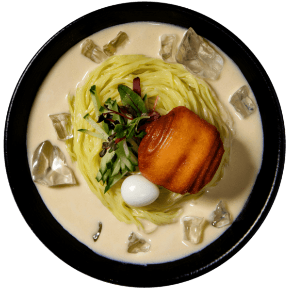 Cold bean-soup noodles